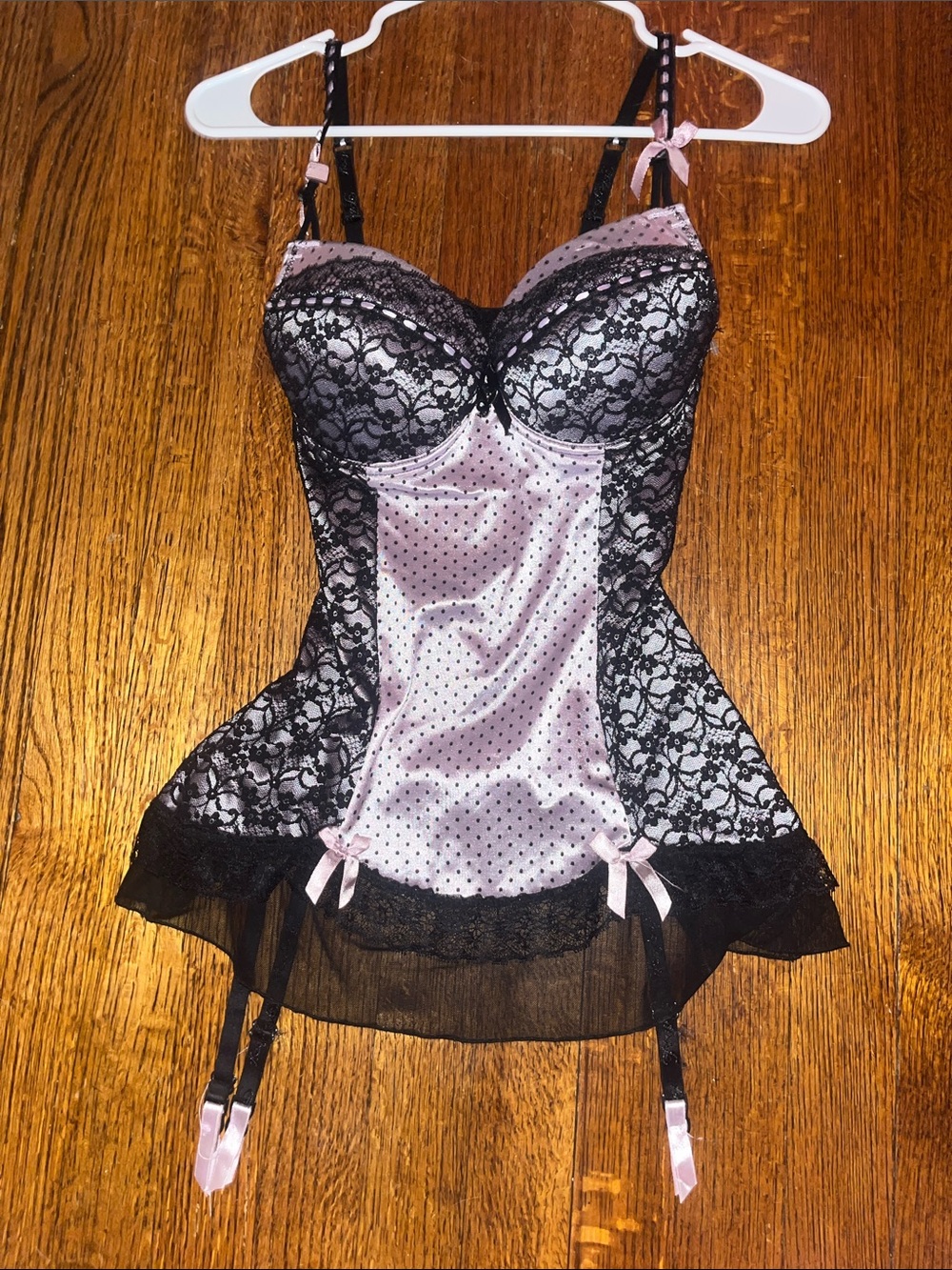 PLAYBOY | Rare Black and Purple Lace Lingerie